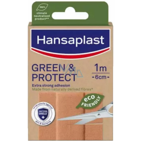 Hansaplast Green & Protect sustainable textile patch 1 m x 6 cm