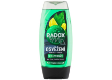 Radox Men 3in1 Refreshment Menthol and citrus shower gel for men 225 ml