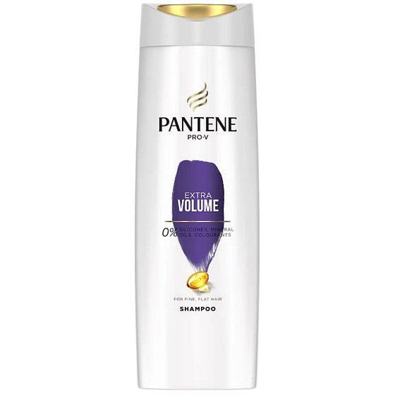 Pantene Extra Volume – šampon na vlasy s aktivními vyživujícími látkami, 400 ml