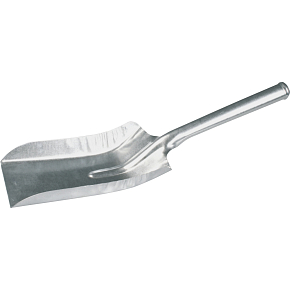 Spokar metal scoop small, galvanized sheet, 110 mm