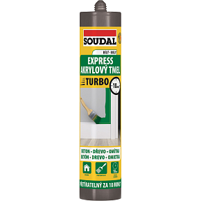 Soudal Express acrylic sealant, paintable, white, 300 ml