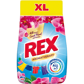 REX Washing Powder Aromatherapy Orchid Color 45 Loads