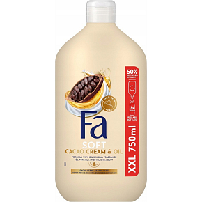 Fa Cream & Oil Cacao 2-in-1 Shower Gel and Bath Foam 750 ml