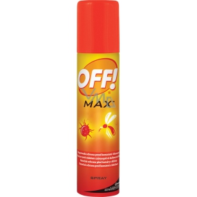 Off! Max insect repellent repellent spray 100 ml