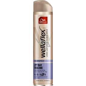 Wella Wellaflex 2nd Day Volume extra strong strengthening hairspray 250 ml