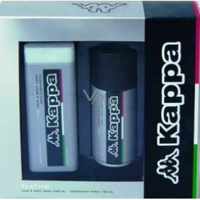 Kappa Platino H&B Wash 2 in 1 250 ml + deodorant spray 150 ml, cosmetic set