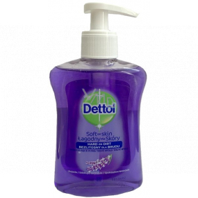 Dettol Lavender liquid soap dispenser 250 ml