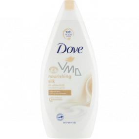 Dove Nourishing Silk shower gel for long-lasting nourished skin 500 ml