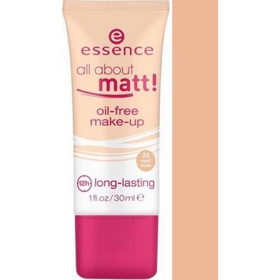 Essence All About Matt! Oil-free Makeup 20 Matt Nude 30 ml