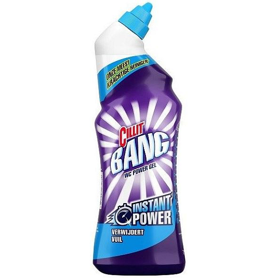 Cillit Bang Instant Power Stain Terminator Marine Toilet Cleaner Gel Stain Remover 750 ml