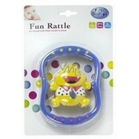 First Steps Fun Rattle Rattle Assorted Colors Hippo 1 piece