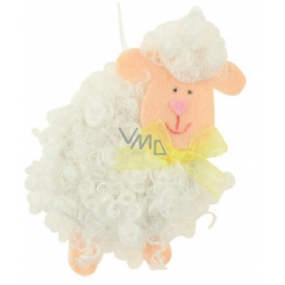 Curly sheep for hanging 7 cm