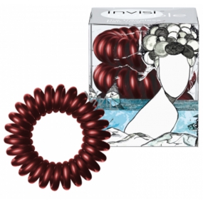 Invisibobble Burgundy Dream Set Elastic hair ruby pink spiral 3 pieces limited edition