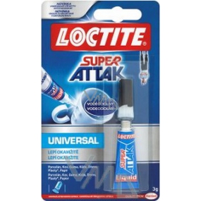 Loctite Super Attak Unviversal waterproof instant adhesive 3 g