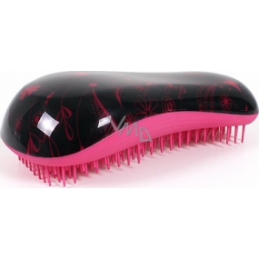 Albi Original Hairbrush Pink flowers