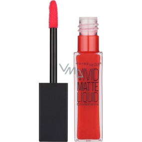 Maybelline Color Sensational Vivid Matte Liquid Lipstick Lip Gloss 35 Rebel Red 7.7 ml