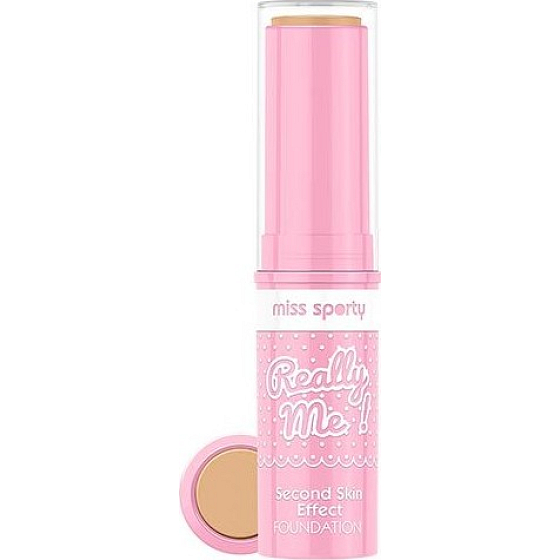 Miss Sports Really Me! Second Skin Effect Foundation Rigid Makeup 003 Really Medium 7 g
