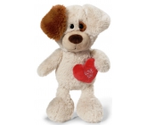 Nici Love You Dog Plush toy finest plush 25 cm