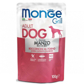 Monge Dog Grill beef pocket 100 g