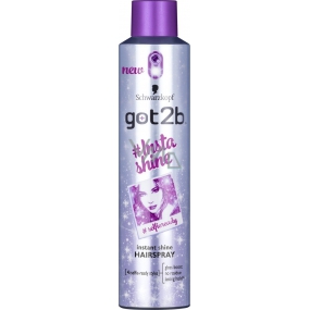 Got2b Instashine hairspray for shiny hair 300 ml