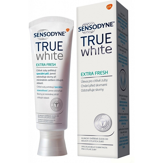 Sensodyne True White Extra Fresh toothpaste 75 ml