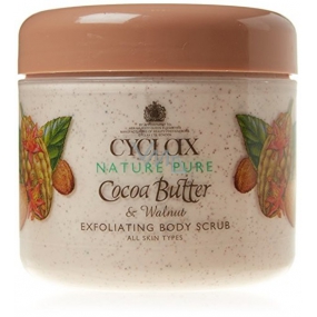 Cyclax Nature Pure Cocoa Butter & Walnut Body Scrub - Walnut Micro Particles 300 ml