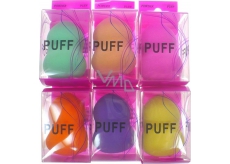 Puff Powder Houbička na make-up hruška 875 5,5 x 4 cm 1 kus