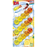 Dr. Devil WC Bicolor 5ball lemon fresh hanging WC block, 3× 35 g
