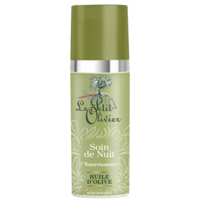 Le Petit Olivier Olive oil night nourishing skin cream for dry and sensitive skin 50 ml