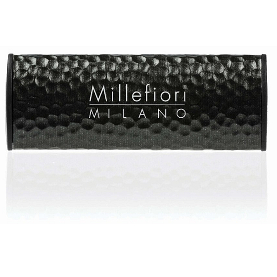 Millefiori Milano Icon Nero - Black car fragrance Shades Metal dark brown smells up to 2 months 47 g