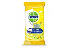Dettol Lemon & Lime antibacterial wipes for surfaces 36 pieces