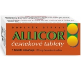 Naturvita Allicor garlic tablets will ensure a maximum of the original ingredients of fresh garlic 60 tablets
