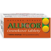 Naturvita Allicor garlic tablets will ensure a maximum of the original ingredients of fresh garlic 60 tablets