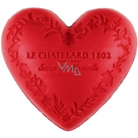 Le Chatelard 1802 Red fruit natural heart shaped soap 100 g