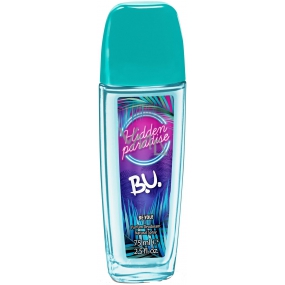 BU Hidden Paradise perfumed deodorant glass for women 75 ml