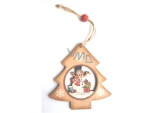 Albi Wooden Carved Ornament - Tree