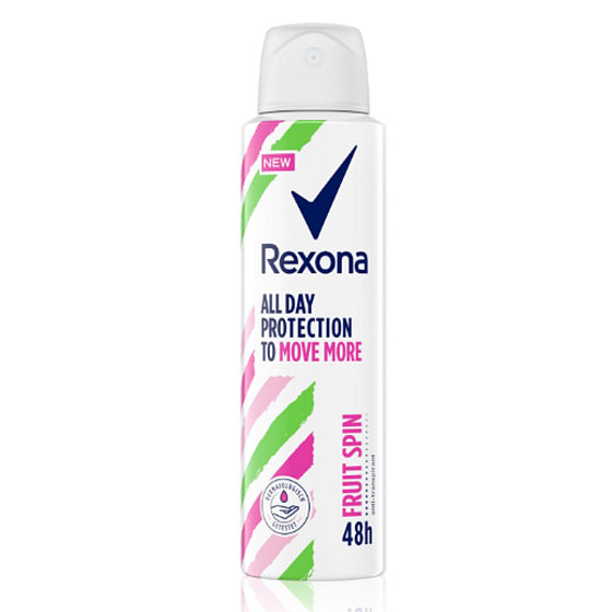 Rexona All Day Protection Fruit Spin antiperspirant deodorant spray for women 150 ml