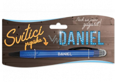 Nekupto Glowing pen named Daniel, touch tool controller 15 cm