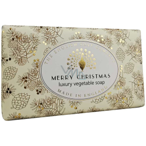 English Soap Vintage Merry Christmas natural perfumed toilet soap with shea butter 190 g