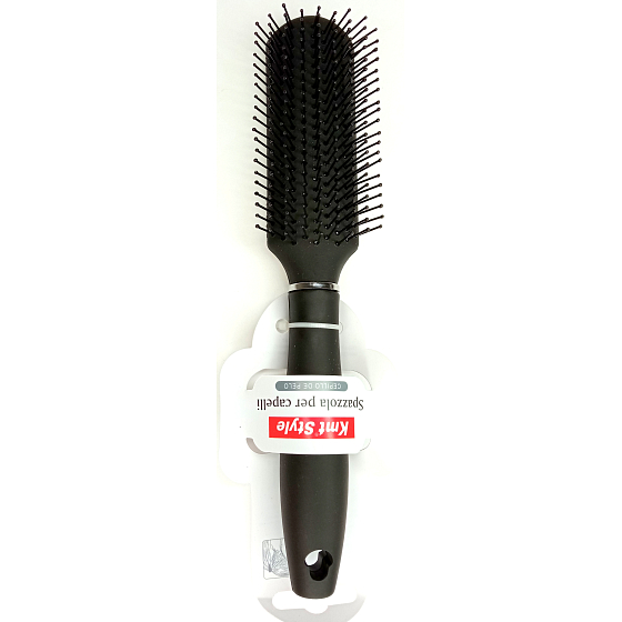 Comb square smaller 23.5 x 4 cm black 40450
