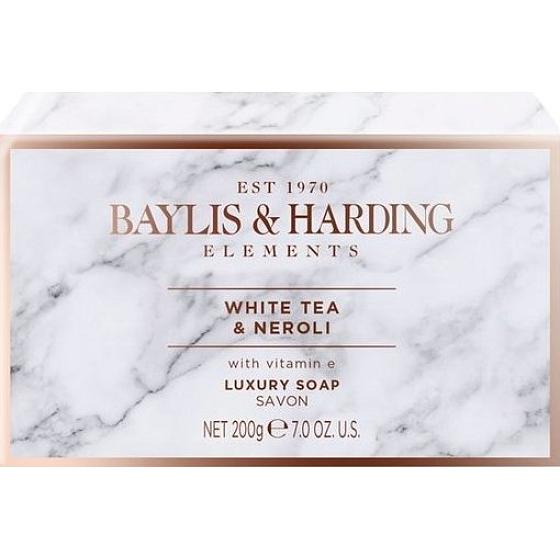 Baylis & Harding White tea and Neroli solid toilet soap with the scent of jasmine and white tea 200 g