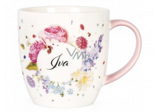 Albi Flowering mug named Iva 380 ml
