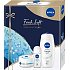 Nivea Fresh Soft Creme Soft shower gel 250 ml + Fresh Natural antiperspirant roll-on 50 ml + Soft moisturizing cream 100 ml, cosmetic set