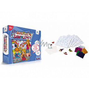 Albi Magic Stickers Make glittery, colourful and shiny soft stickers at home, age 4+