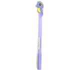 Albi Rubber Liner Purple Seahorse, black refill 17 cm