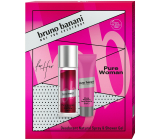 Bruno Banani Pure perfumed deodorant glass 75 ml + shower gel 50 ml, cosmetic set for women
