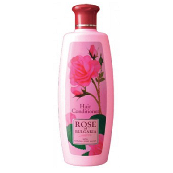 Rose of Bulgaria moisturizing hair conditioner with rose water for dry and damaged hair 330 ml