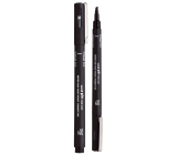 Uni Pin Liner with cut tip Waterproof Black CS3-200(S) 3 mm