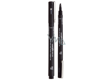 Uni Pin Liner with cut tip Waterproof Black CS3-200(S) 3 mm