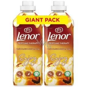 Lenor Vanilla Orchid & Gold Amber orchid, vanilla and amber fabric softener 2 x 48 doses, duopack